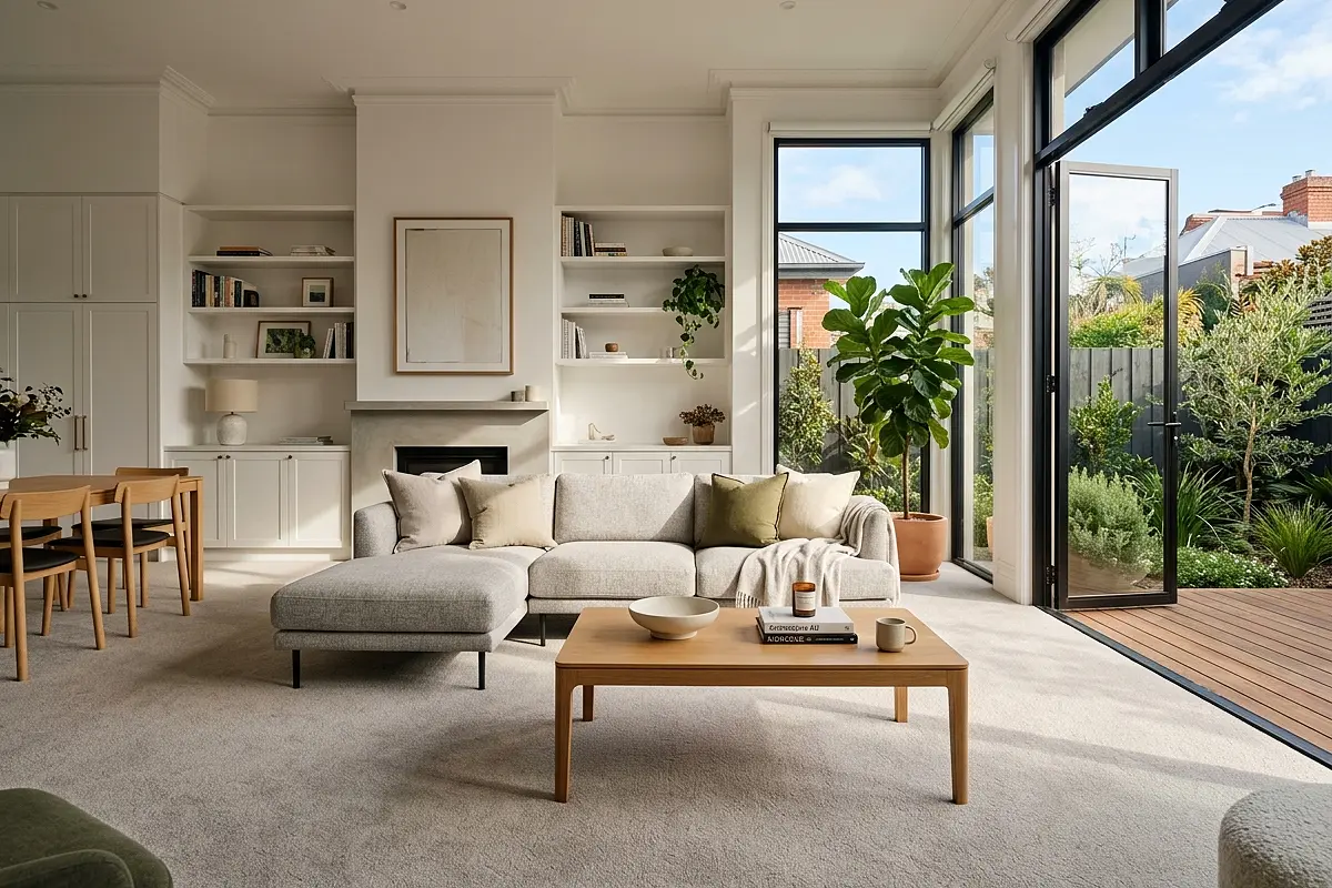 Residential carpet cleaning in Seddon