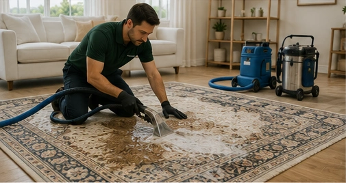 On-site Rug Cleaning in Seddon